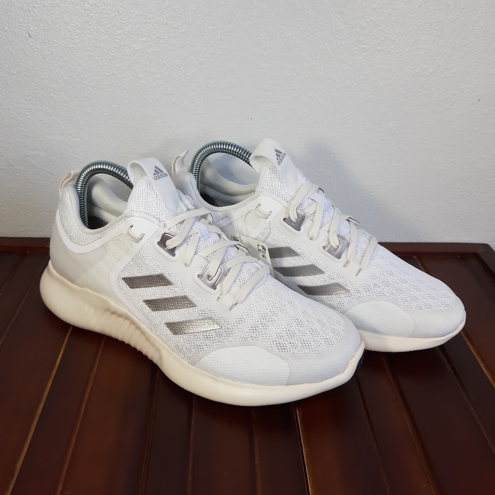 ADIDAS EDGEBOUNCE WHITE TECH SILVER RUNNING SHOES